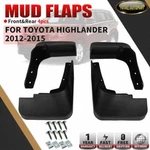 4pcs Front & Rear Splash Guards Mud Flaps For Toyota Highlander 2011 2012 2013. Fixed Price $27.38.