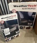 Weather Tech No Drill Mud Flaps:ford Super Duty F250/f350/f450 17/22 F350 23/26. Fixed Price $145.00.