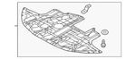 Genuine Hyundai Lower Shield 29110-f2000. Fixed Price $314.27.