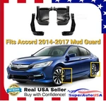 For Honda Accord Sedan 2014-2017 Mud Flaps Splash Guard Fender Guards. Fixed Price $39.89.