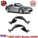 Front Inner Fender Liner Set Of 2 For 2000-2003 Honda S2000. Fixed Price $128.07.
