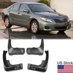 For 2007-2011 Toyota Camry Sedan 4pcs Black Front Rear Splash Mud Guards Flaps. Fixed Price $37.04.