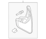 Genuine Ford Splash Guards - Molded Rear 8a6z-16a550-a. Fixed Price $69.90.