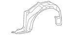 Genuine Toyota Fender Splash Shield 53875-02370. Fixed Price $70.25.