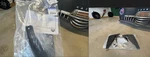 (1) Pair Of Dodge Challenger Front Molded Splash Guards New Oem Mopar # 82214141. Fixed Price $76.50.