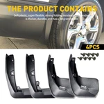 4pcs Black Front Rear Splash Mud Guard Flap For 2017-2021 Honda Cr-v Replace Kit. Fixed Price $31.99.