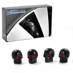 X Xotic Tech Tire Stem Valve Caps Wheel Covers Car Skull Style, Black. Fixed Price $13.99.
