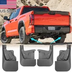 4pcs Front & Rear Mud Flaps Splash Guards Fender For 2022 2023 Toyota Tundra. Fixed Price $45.68.