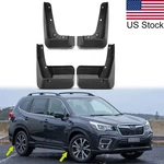 4pcs Front & Rear Splash Guards Mud Flaps Fender For 14-18 Subaru Forester Suv. Fixed Price $46.99.