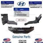 3pcs Kit Genuine Oem Engine Cover Splash Shield 2011-2013 Hyundai Elantra Sedan. Fixed Price $114.95.