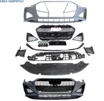 Rs6 Style Front Bumper Cover Grille Spoiler Conversion Set For 2019- 23 A6 S6. Fixed Price $739.00.