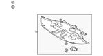 Genuine Kia Lower Deflector 29110-j5100. Fixed Price $193.74.