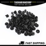 Piece Of 100 Plastic Rivet Fastener Flaps Bumper Fender Clips 8mm Fit For Nissan. Fixed Price $13.12.