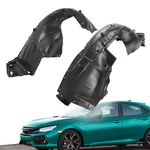 Front Driver & Passenger Side Inner Fender Liner Set For Honda Civic 2016-2018. Fixed Price $44.38.