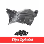 Driver Side Front Section Fender Liner W/ Clips For 2006-2009 350z Ni1250133. Fixed Price $36.99.