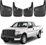 4 Pcs Front & Rear Mud Guards Splash Flaps For Ford F-350 Super Duty 2003-2007. Fixed Price $26.99.