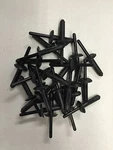 Set Of 25: Jeep Chrylser Dodge Flare Rivets 6500911 14063981 N803043-s Usa Ship. Fixed Price $11.29.