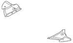 Genuine Audi Outer Cover 427-825-208. Fixed Price $313.20.