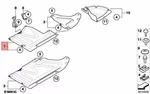 Genuine Bmw 3 Series E90 E91 2005-2014 Front Center Underfloor Coating. Fixed Price $88.35.