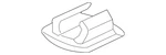 Genuine Volvo Fender Liner Retainer Clip 30698668. Fixed Price $1.26.