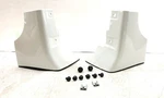 New Oem Front Splash Guard Set Pearl White T99j25sa1a For Nissan Leaf 2018-2025. Fixed Price $71.25.