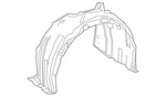 Genuine Toyota Camry Se 2018-2019 Frt Fender Liner Rh=passengerside, 53805-33070. Fixed Price $129.95.