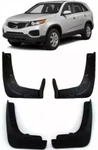 Genuine Front & Rear Molded Splash Guards Mud Flaps For 2008-2012 Kia Sorento. Fixed Price $49.99.