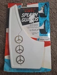 Vintage 1969 Jeffrey-allan Ja-425 - White Mud Flap W/ Peace Symbol Splash Guard. Fixed Price $39.99.