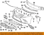 Toyota Oem 18-24 Camry Bumper Components-under Cover 5144106290. Fixed Price $208.75.