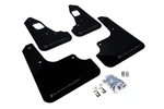 Rally Armor (mf10-ur-blk/gry) Ur Black Mud Flap W/ Grey For 08+ Mitsubishi Evo X. Fixed Price $154.00.