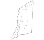 Genuine Mazda 2004-2010 Mazda3 Mazda5 Left Splash Shield Bp4k-56-115f. Fixed Price $37.25.