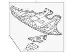 Genuine Hyundai Under-body Shield 29110-cw600. Fixed Price $165.02.