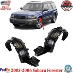New Front Inner Fender Liner Lh & Rh Side For 2003-2006 Subaru Forester. Fixed Price $77.78.