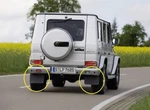 New 2 Pcs Of Genuine Rear Mud Apron Flaps For Mercedes G W463 G500 G320 G350 G55. Fixed Price $88.00.