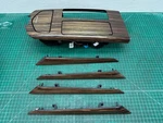 14-18 Maserati Ghibli - Wood Trims Cover Moldings Panels Set Oem. Fixed Price $66.58.
