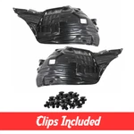 Front Driver & Passenger Side Fender Liner Set W/ Clips For 2003 2004 2005 350z. Fixed Price $47.99.