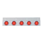 United Pacific 63796 Mud Flap Bracket Top, Stainless, With Five 6 Led 2" "glo" L. Fixed Price $123.98.