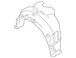 Genuine Nissan Quarter Panel Splash Shield 76749-4ra0a. Fixed Price $77.13.