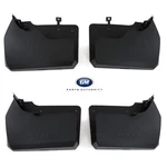 2019-2026 Gmc Sierra 1500 Front & Rear Molded Splash Guard Pkg Black Oem Gm. Fixed Price $199.98.