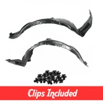 Front Driver & Passenger Side Fender Liner Set W/ Clips For 2009-2010 Mazda 6. Fixed Price $53.99.