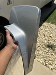 Oem New 2014-2020 Sierra Silverado Front Splash Guard Mud Flaps Silver 22902394. Fixed Price $125.00.