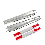 Stainless Steel Mud Flap Hanger Set 30" Semi Truck 2.5" Bolt Spacing 2 Pcs. Fixed Price $142.72.