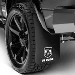 Plasticolor 000490r01 Easy Fit Black Mud Flaps W Ram Logo. Fixed Price $30.00.