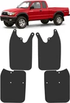 Genuine Full Set Factory Splash Guards Mud Flaps For 1995-2004 Toyota Tacoma. Fixed Price $39.99.
