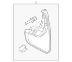 Genuine Ford Splash Guards - Molded Rear 8a6z-16a550-a. Fixed Price $116.78.