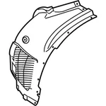 Genuine Bmw Cover, Wheelhousing, Fr. Sec 51-71-7-333-521 New. Fixed Price $147.13.
