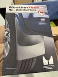 Weathertech No-drill Mudflaps For Yukon Xl/tahoe/escalade Esv - Front Pair. Fixed Price $70.00.