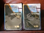 2 Nos Vintage Groboski Splash Guards Mud Flaps Blue & Gold 47112 Highland Group. Fixed Price $28.00.