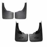 2014-2018 Chevrolet Silverado Front & Rear Molded Splash Guards Black Grained Oe. Fixed Price $176.98.