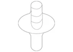 Oem New Ford Fender Liner Retainer -w705589-s0. Fixed Price $12.60.